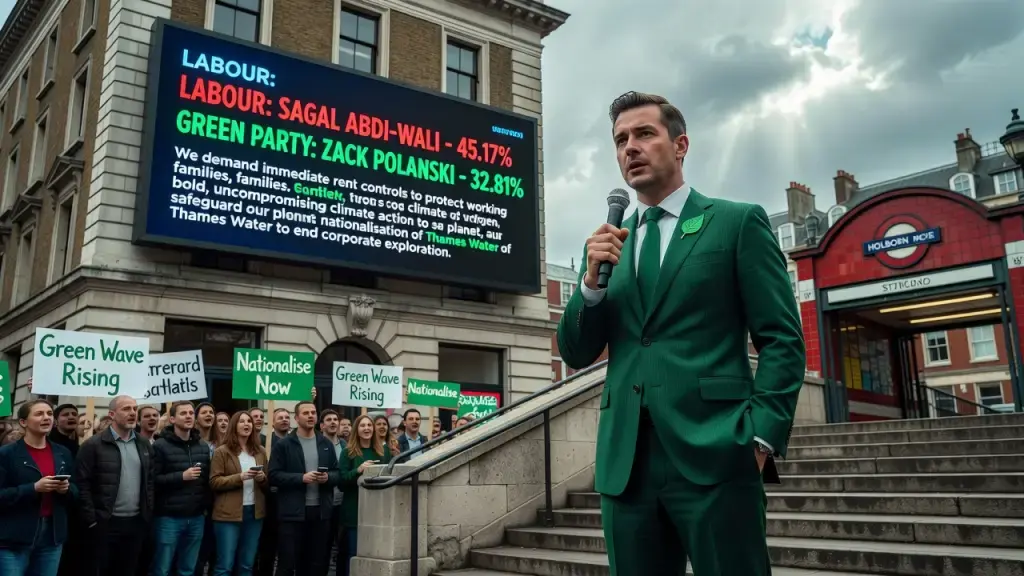 Green Leader Polanski Holds Firm After Holborn By-Election Defeat