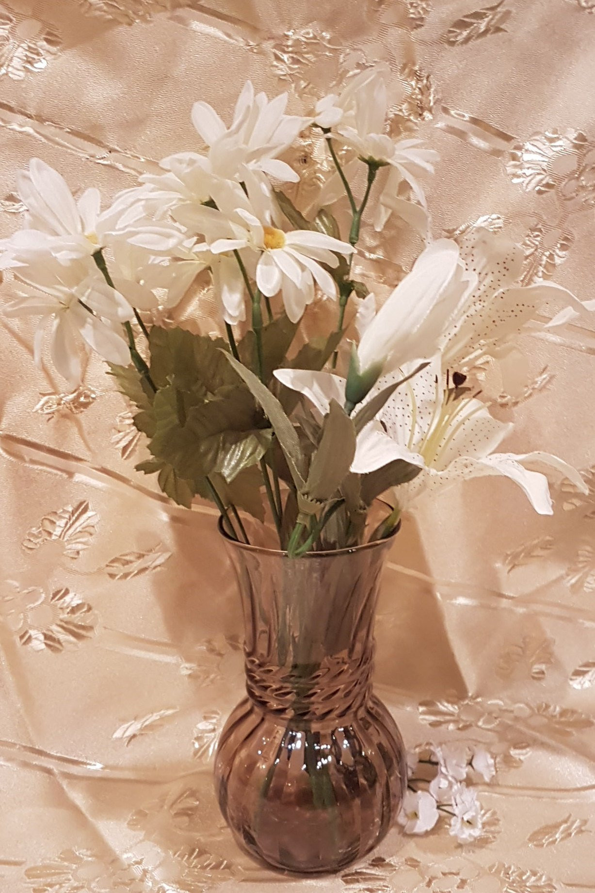 11 Great 2 Foot Tall Glass Vases 2024 free download 2 foot tall glass vases of anchor hocking vintage smoke brown optic swirl glass vase pertaining to il fullxfull 1478200881 4sau