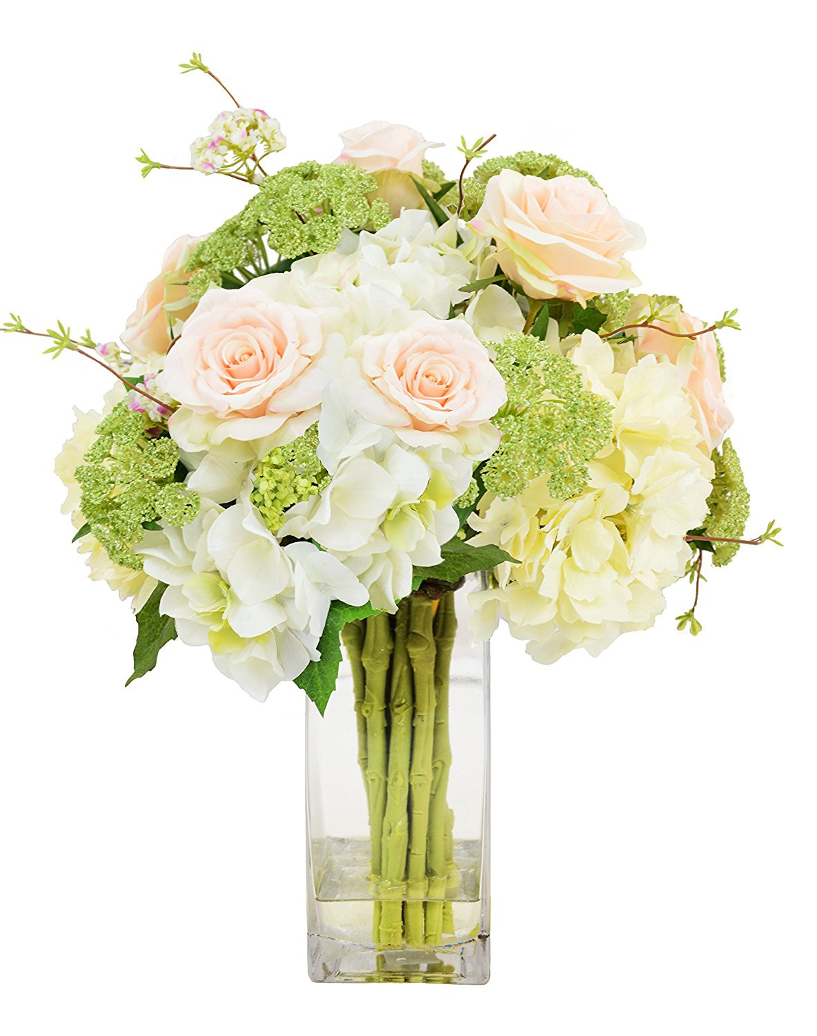 17 Unique 24 Inch Plastic Cylinder Vase 2024 free download 24 inch plastic cylinder vase of cheap tall square water glass cups find tall square water glass regarding get quotations ac2b7 creative displays cream hydrangeas green queen anns lace soft 