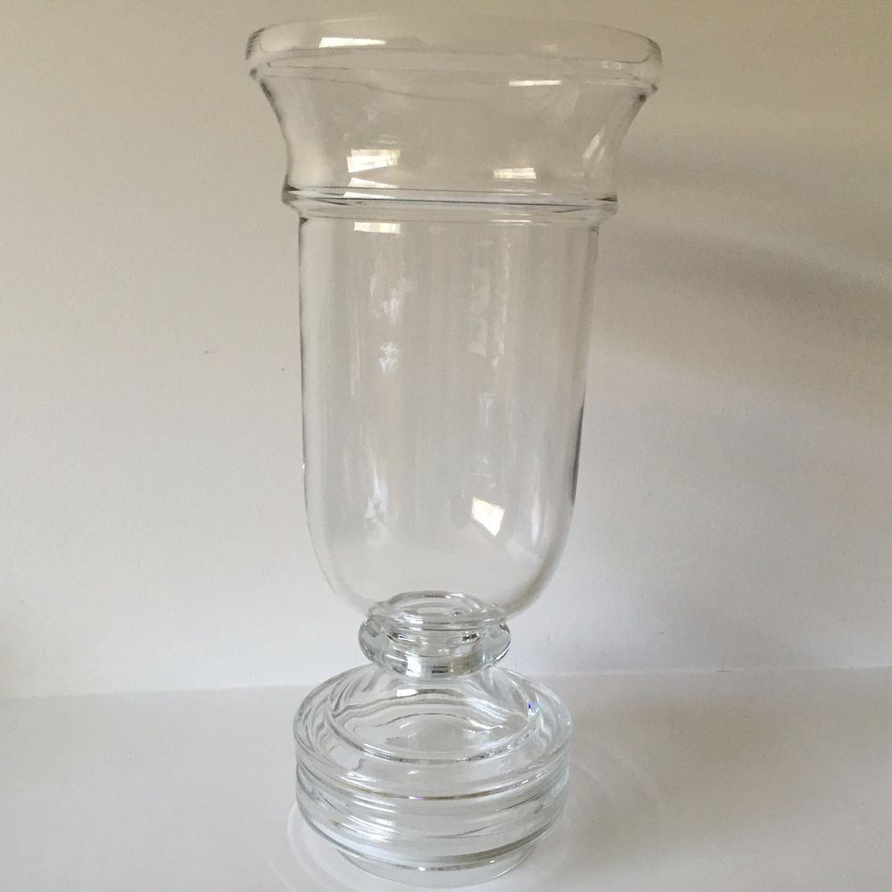18 Cute 24 X 4 Glass Cylinder Vase 2024 free download 24 x 4 glass cylinder vase of pottery barn 17 tall clear glass footed decorative vase glass in use it for flowers a container for sand and