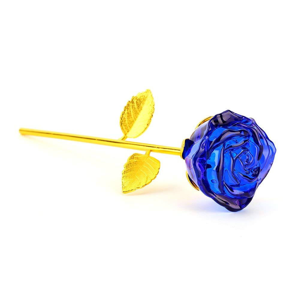 13 Fantastic 24k forever Rose and Engraved Vase 2024 free download 24k forever rose and engraved vase of amazon com glass rose flower 24k gold plated long stem artificial with regard to amazon com glass rose flower 24k gold plated long stem artificial blue 