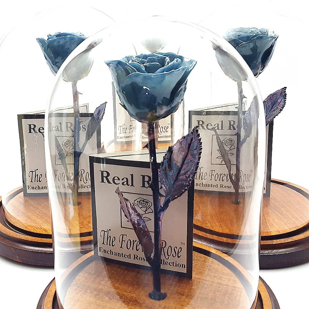 13 Fantastic 24k forever Rose and Engraved Vase 2024 free download 24k forever rose and engraved vase of blue forever rose in glass dome inspired by beauty and the beast throughout blue forever rose 1