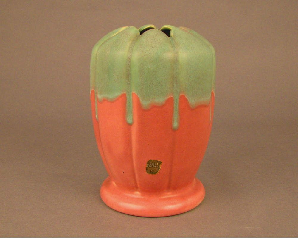 27 Great 3 Foot Vase 2024 free download 3 foot vase of vintage camark pottery 7 1 2 vase rose green overflow c1928 1930s inside pottery vase