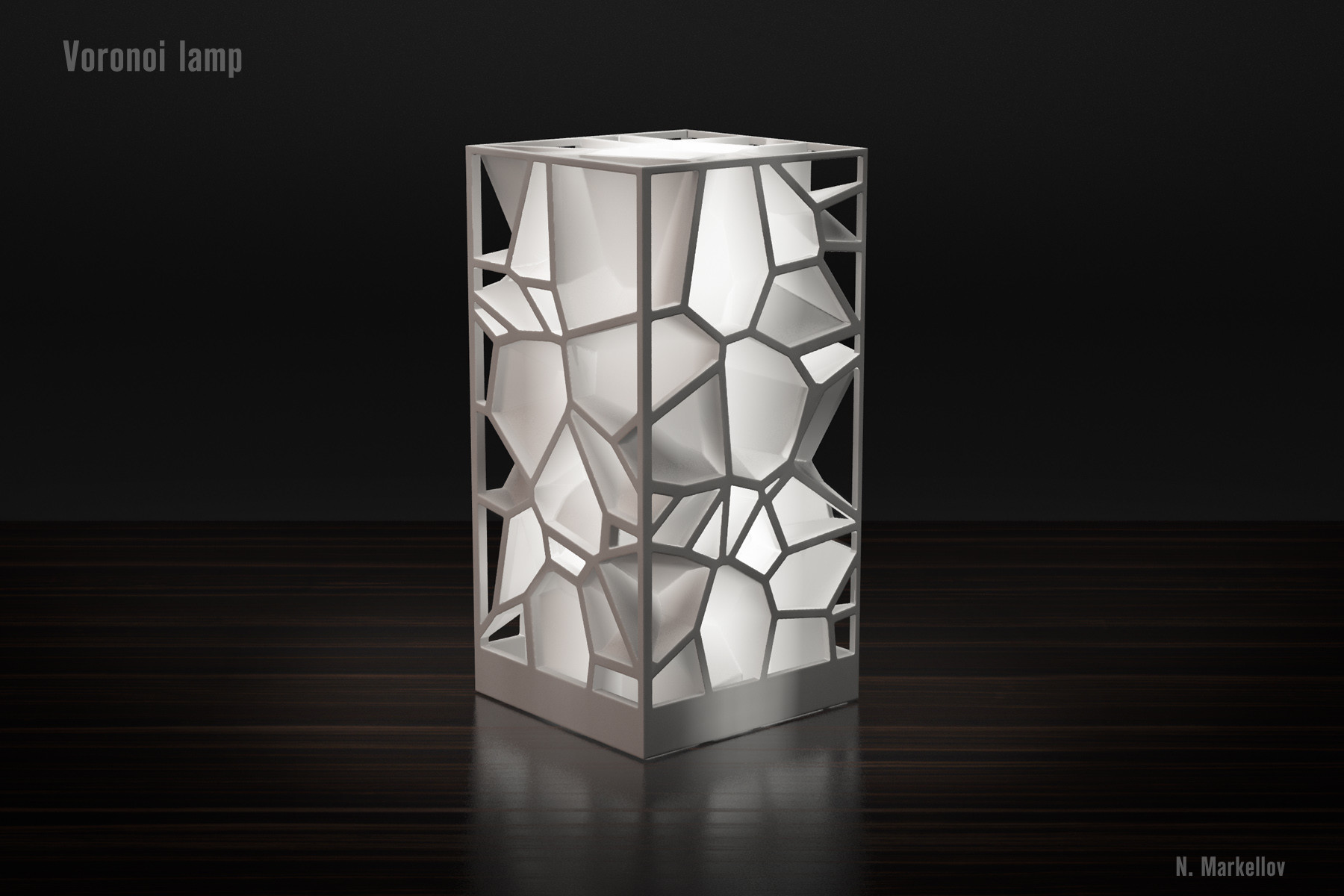 28 Unique 3d Puzzle Vase 2024 free download 3d puzzle vase of voronoi lamp by markellov thingiverse intended for by markellov dec 9 2014 view original