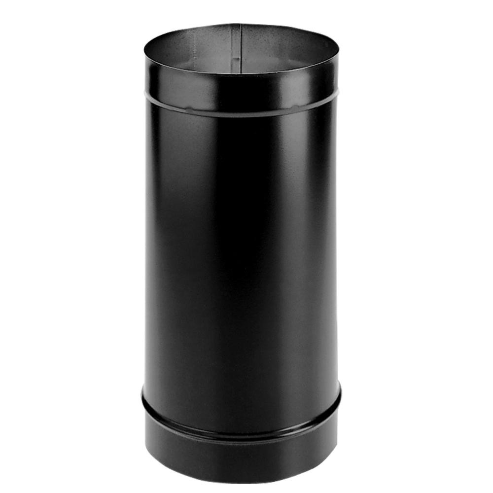 40 inch cylinder vase of duravent durablack 6 in x 48 in single wall chimney stove pipe within duravent durablack 6 in x 48 in single wall chimney stove pipe