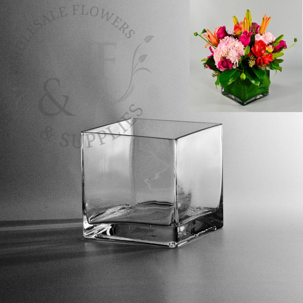 11 attractive 4x4 Square Vase 2024 free download 4x4 square vase of square glass cube vase 5x5 wholesale flowers and supplies throughout square glass cube vase 5x5