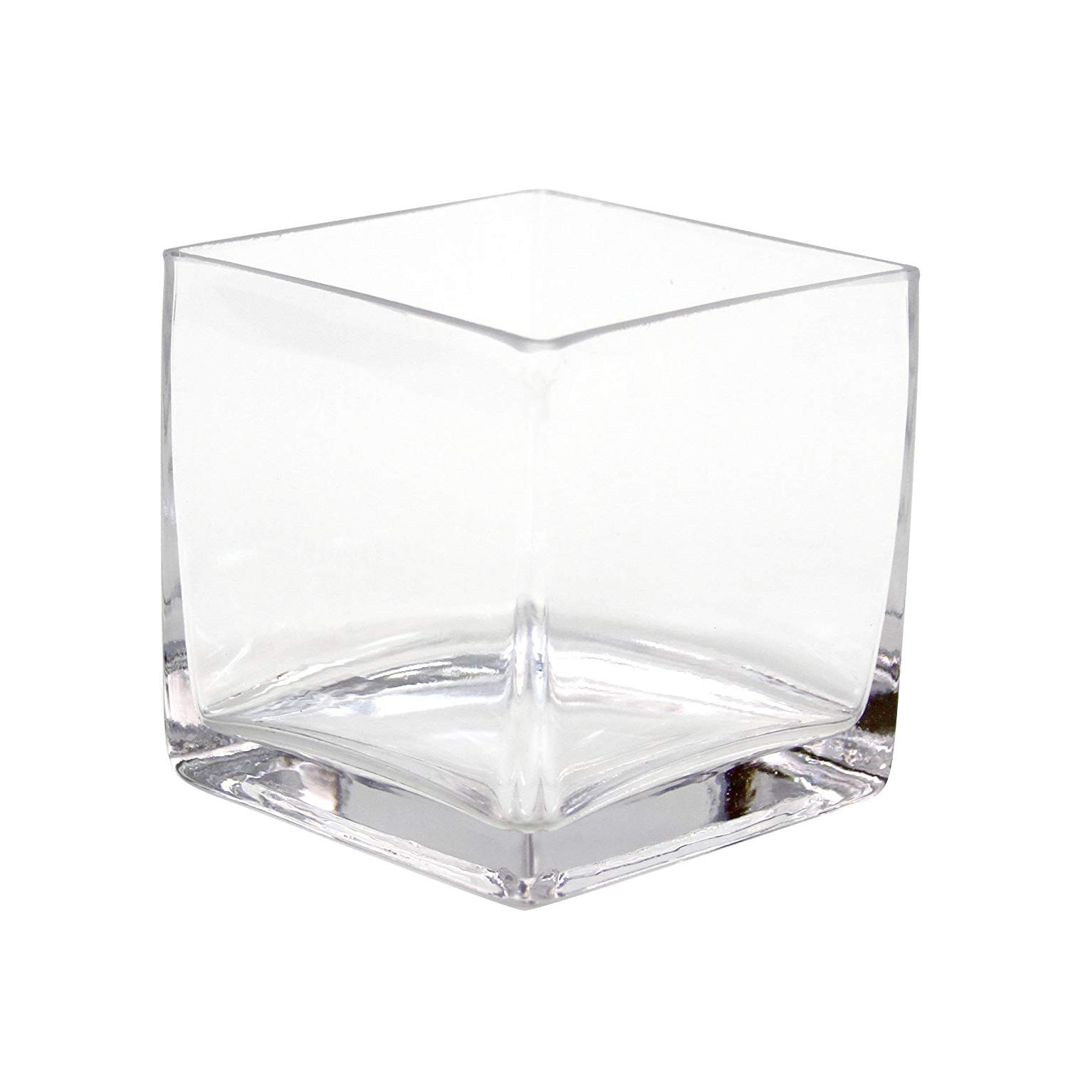 4x4x4 square glass vases of amazon com koyal wholesale 404343 12 pack cube square glass vases throughout amazon com koyal wholesale 404343 12 pack cube square glass vases 4 by 4 by 4 inch kitchen dining