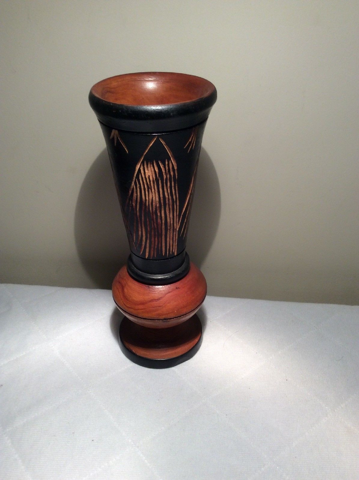 29 attractive 6 Inch Bud Vase 2024 free download 6 inch bud vase of wooden vase hand carved and painted 15 90 picclick in 6 of 6 see more