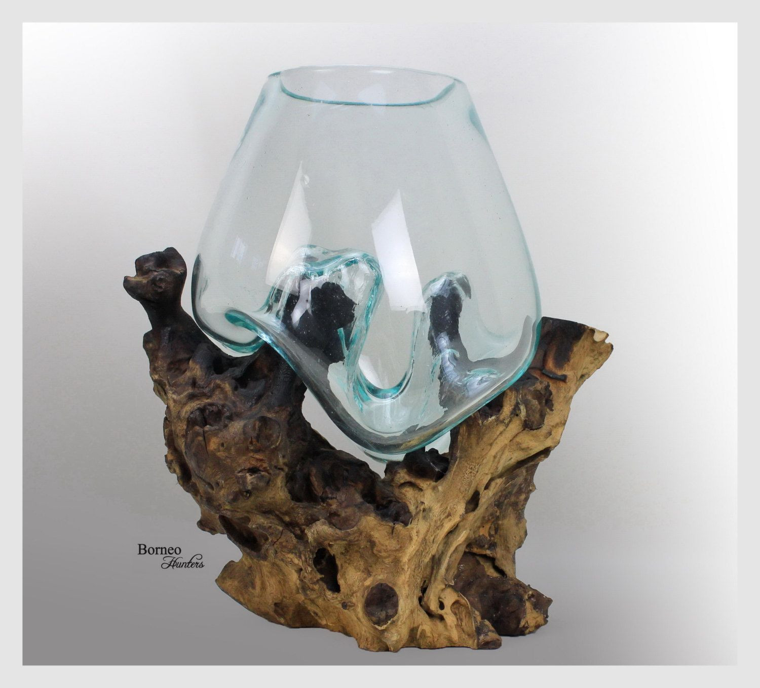 18 Great 6x6 Cylinder Vase 2024 free download 6x6 cylinder vase of hand blown molten glass on wood base sculpted terrarium vase fish with regard to hand blown molten glass on driftwood base sculpted terrarium vase fish bowl indoor plant