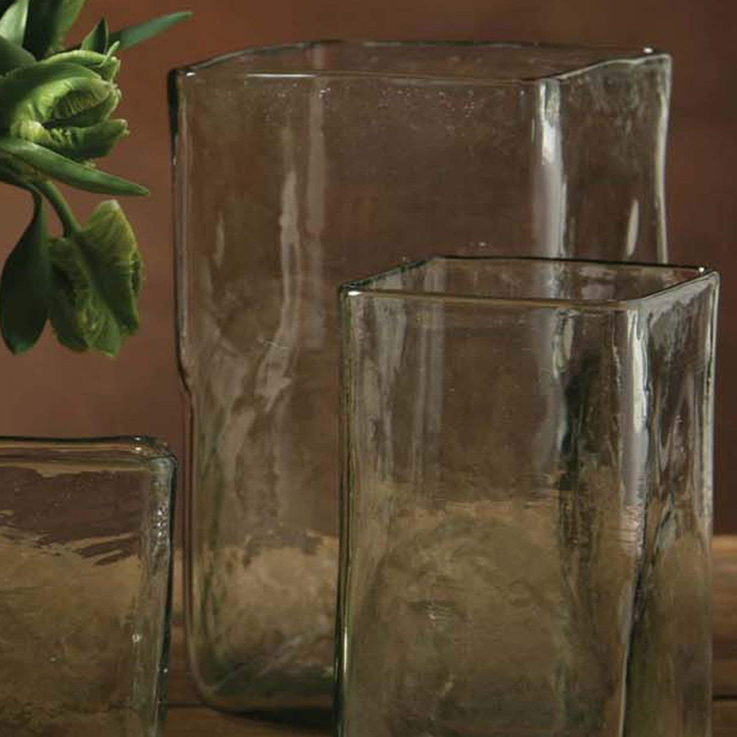 29 Unique 6x6 Square Glass Vase 2024 free download 6x6 square glass vase of amazon com large tall recycled glass square vase hurricane candle for amazon com large tall recycled glass square vase hurricane candle holder home kitchen