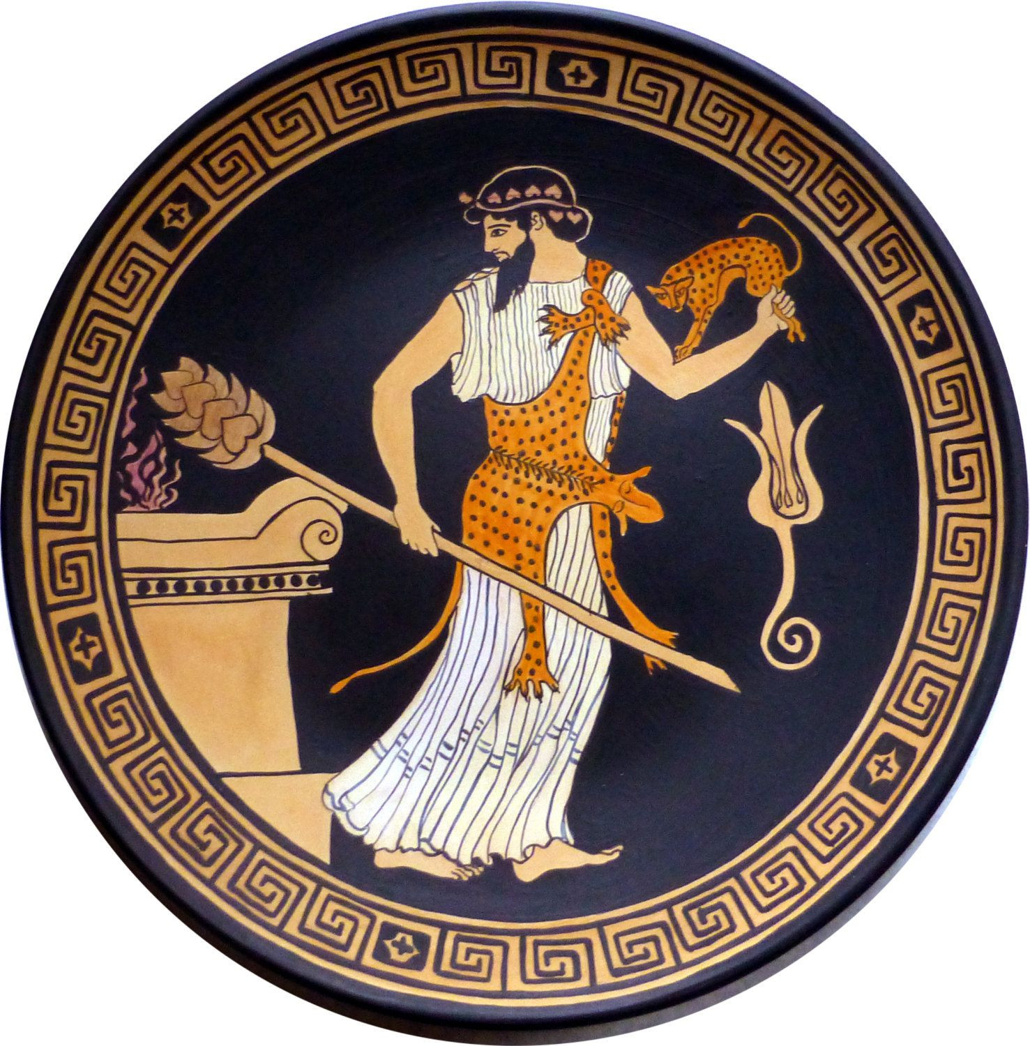 16 Stylish Ancient Greek Vase Replicas 2024 free download ancient greek vase replicas of greek pottery replica dionysus with thyrsus and panther regarding replica dionysus with thyrsus and panther ornamental plate hand painted pottery pinned by pin