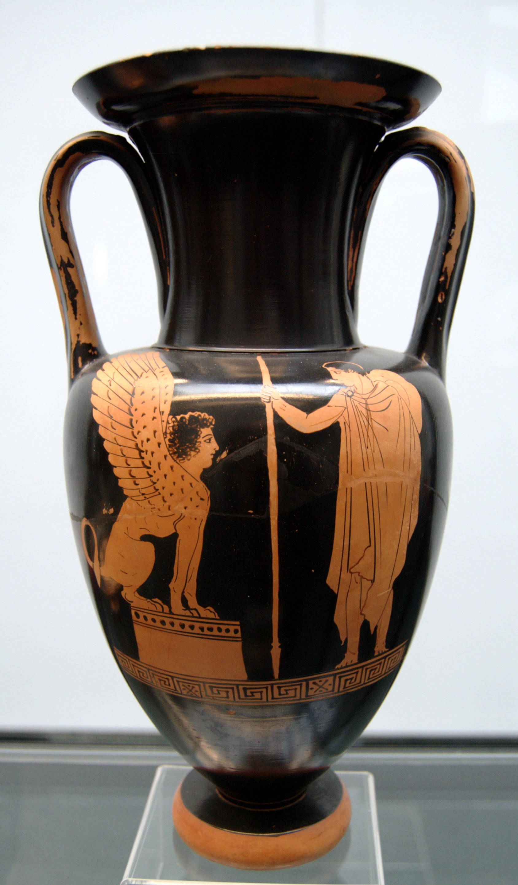 13 Fantastic Ancient Greek Vases 2024 free download ancient greek vases of the history of ancient greece podcast 057 classical paintings within photo vase painting of oedipus and sphinx by achilles painter