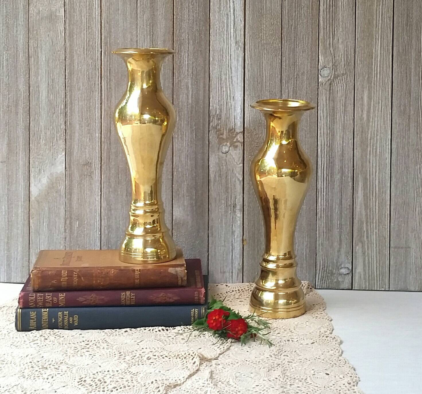 20 Cute Antique Brass Vase Made In India 2023 free download antique brass vase made in india of 2 large vintage brass vases heavy brass bud vases 11 etsy intended for dc29fc294c28ezoom