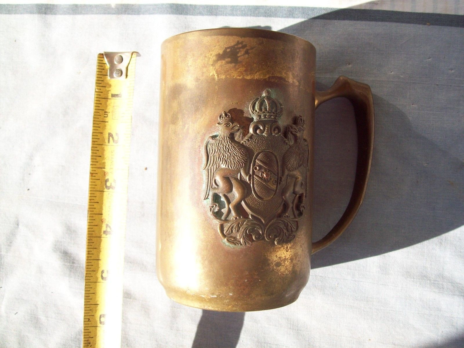 20 Cute Antique Brass Vase Made In India 2023 free download antique brass vase made in india of vintage 5 tall brass metal mug tankard cup coat of arms made intended for vintage 5 tall brass metal mug tankard cup coat of arms made 1 of 7 vintage