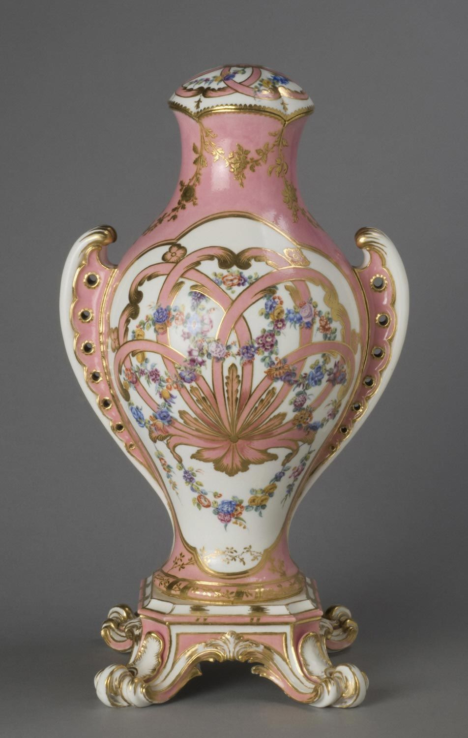 antique chinese porcelain vases of vase with lid made by the sa¨vres porcelain factory 1757 i have not inside vase with lid made by the sa¨vres porcelain factory 1757 i have not seen to many pieces that incorporated pink so strongly but the makers of this piece did