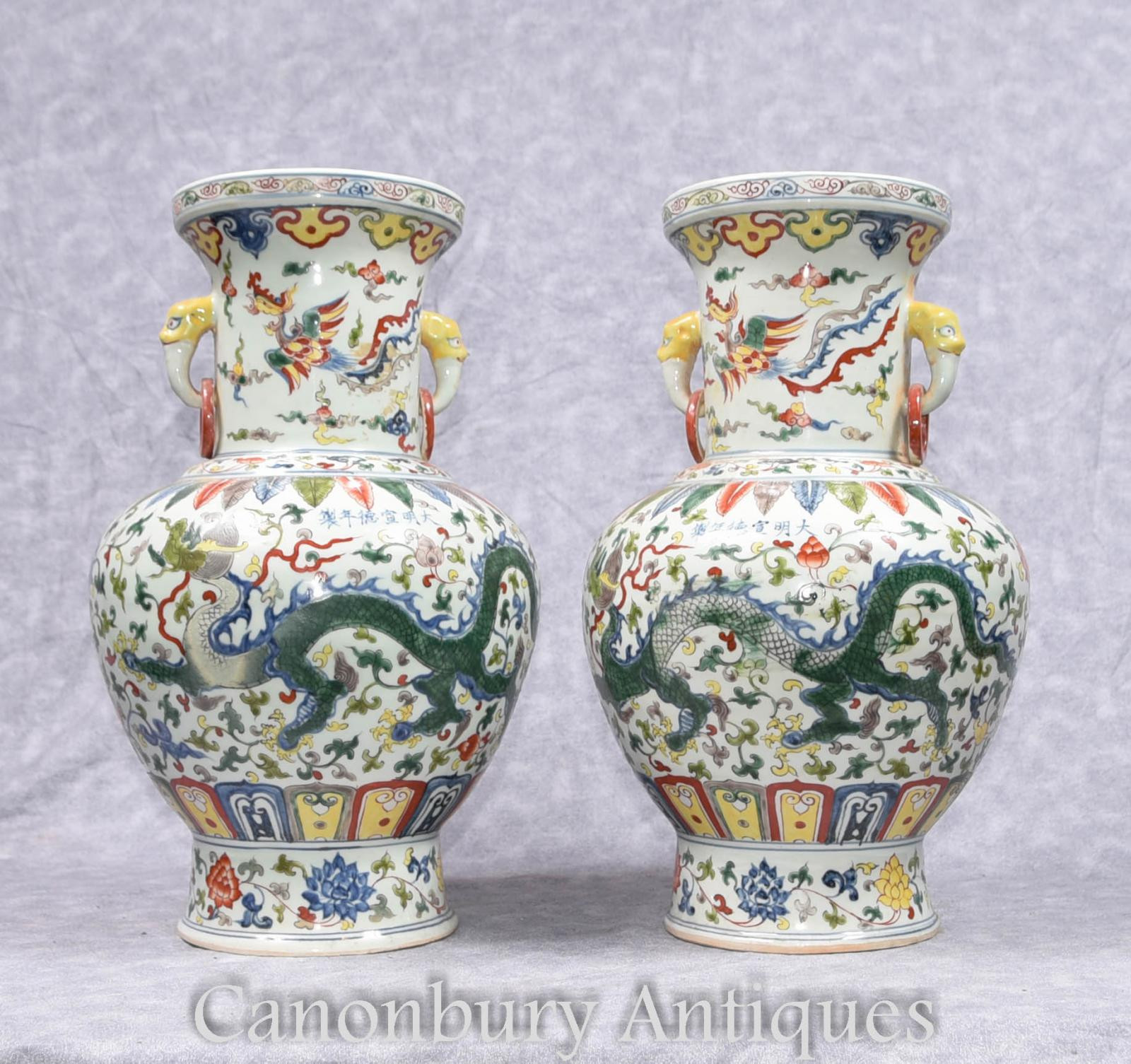 25 Cute Antique Chinese Pottery Vases 2024 free download antique chinese pottery vases of pair chinese qianlong porcelain vases dragon urns ceramic china ebay with piece description gorgeous pair of chinese qianlong style porcelain vases
