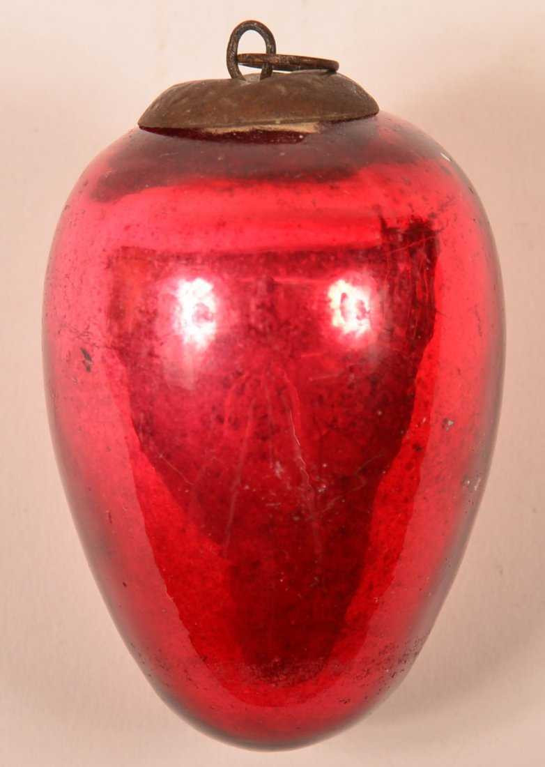 antique german porcelain vases of antique german kugel ruby red blown glass egg form throughout 31747567 1 x
