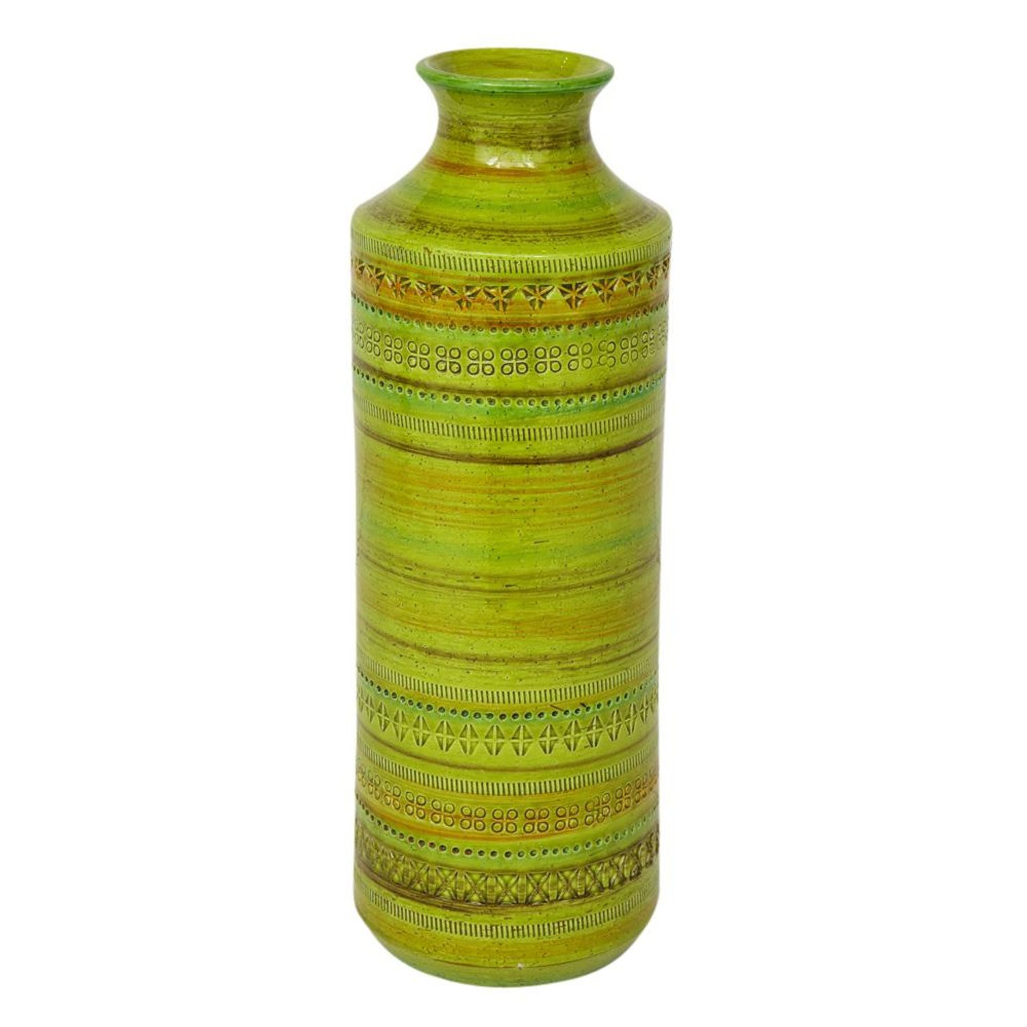 24 Popular Antique Green Pottery Vase 2024 free download antique green pottery vase of italian ceramic vase by bitossi for rosenthal netter at 1stdibs intended for rosenthal netter bitossi chartreuse vase 3 master
