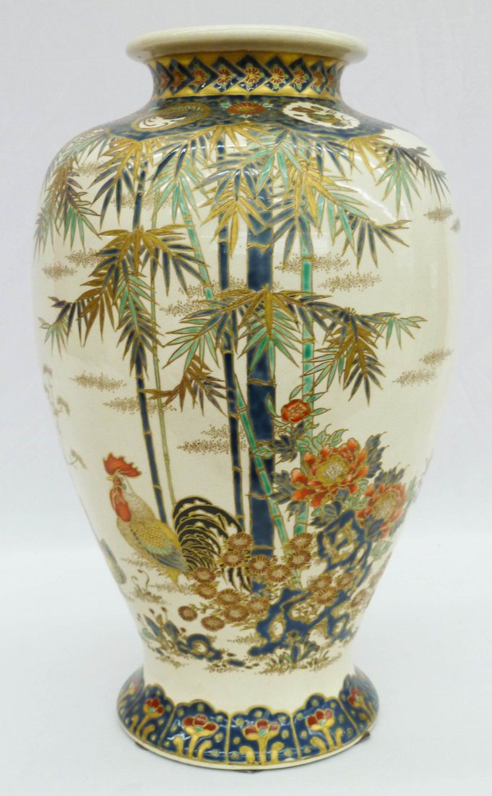 14 Popular Antique Porcelain Vases 2024 free download antique porcelain vases of 42 large japanese satsuma vase with roosters bamboo on japanese inside 42 large japanese satsuma vase with roosters bamboo