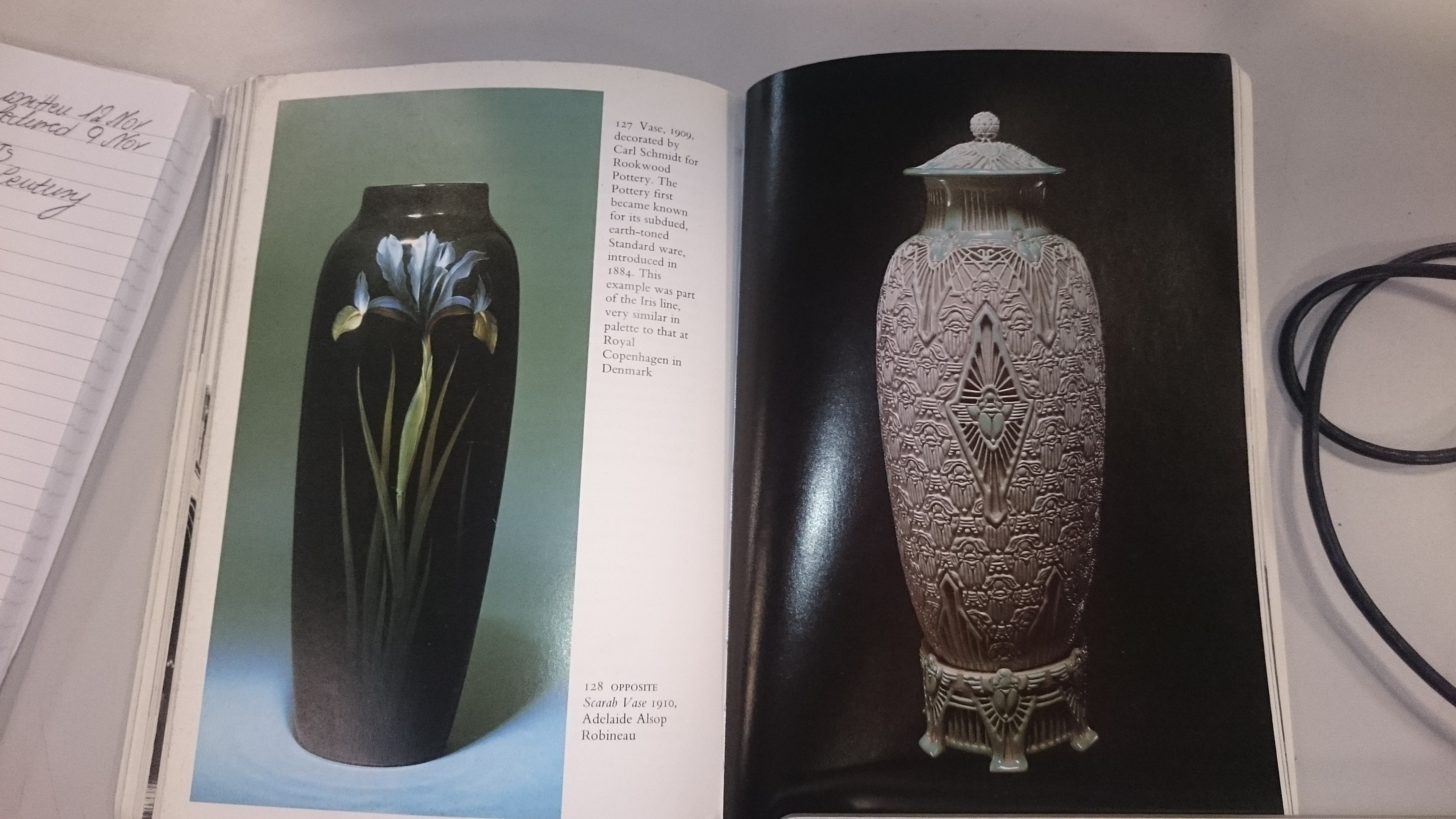 11 Ideal Antique Rookwood Pottery Vases 2024 free download antique rookwood pottery vases of graphicdesign kora kozlowska with regard to left vase 1909 decorated by carl schmidt for rookwood right scarab vase 1910 adelaide alsop robineau