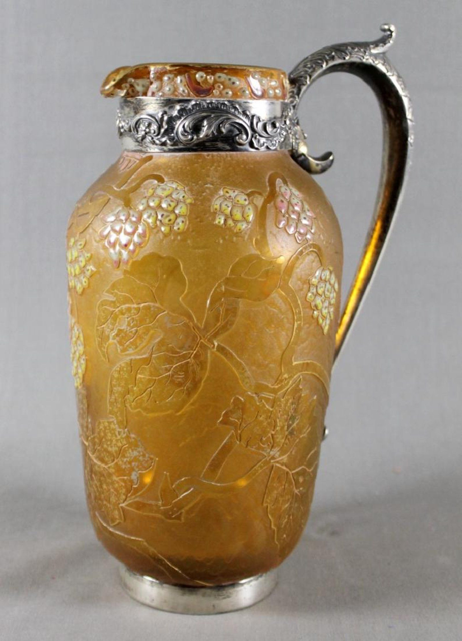 10 Spectacular Antique Yellow Glass Vase 2024 free download antique yellow glass vase of daum nancy vase w silver handles and mounts daum pinterest pertaining to daum nancy vase w silver handles and mounts