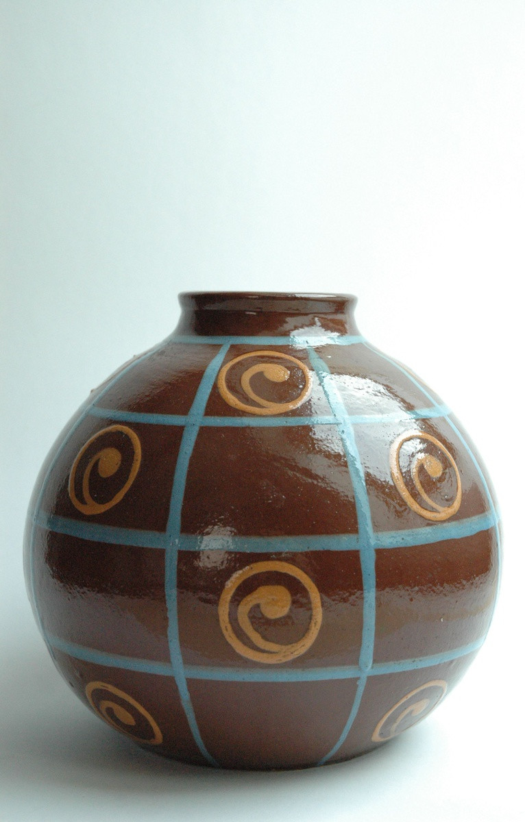 art deco vases antique of art deco pottery vase by jean garillon soufflenheim collectors weekly inside 1x2ikzyok4vdjfvl8zn2ww