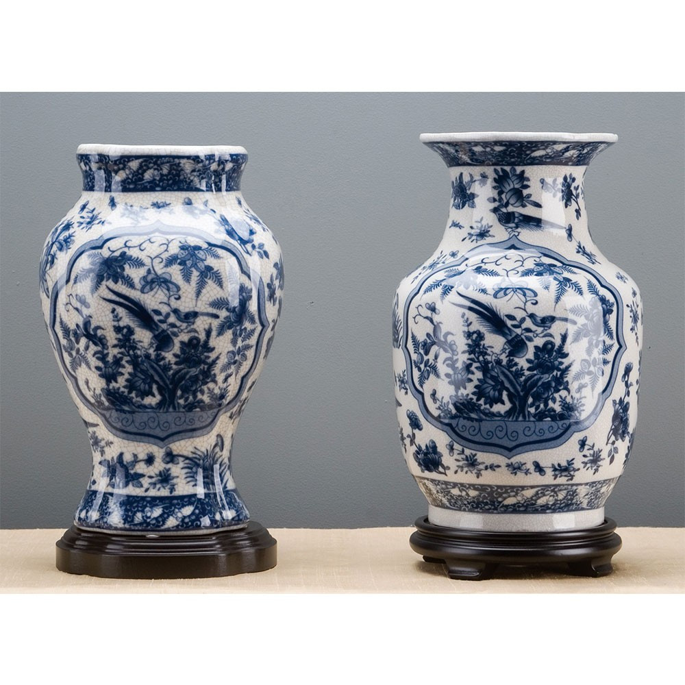 Art Deco Vases Antique Of Chinoiserie Vase Brass Burl 10794 Pertaining to Chinoiserie Vase