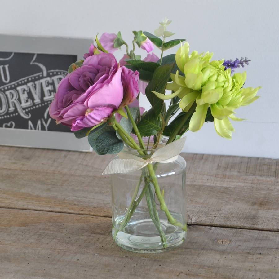 30 Stylish Artificial Flower Arrangements In Vases 2024 free download artificial flower arrangements in vases of purple rose artificial bouquet in vase by abigail bryans designs in purple rose artificial bouquet in vase