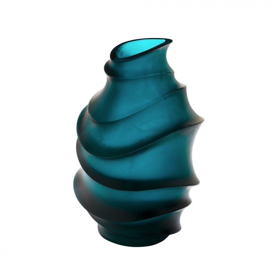 baccarat blue vase of blue sand vase christian ghion daum vessiere cristaux in vase sand bleu christian ghion daum