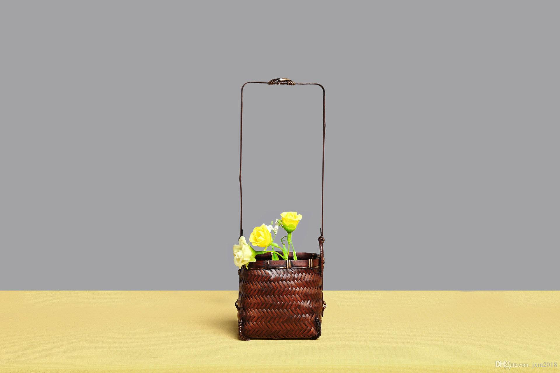 29 Perfect Bamboo Flower Vase 2024 free download bamboo flower vase of 2018 japanese style bamboo plait flower arranging device tea room within 2018 japanese style bamboo plait flower arranging device tea room ancient hand inserted vase ha
