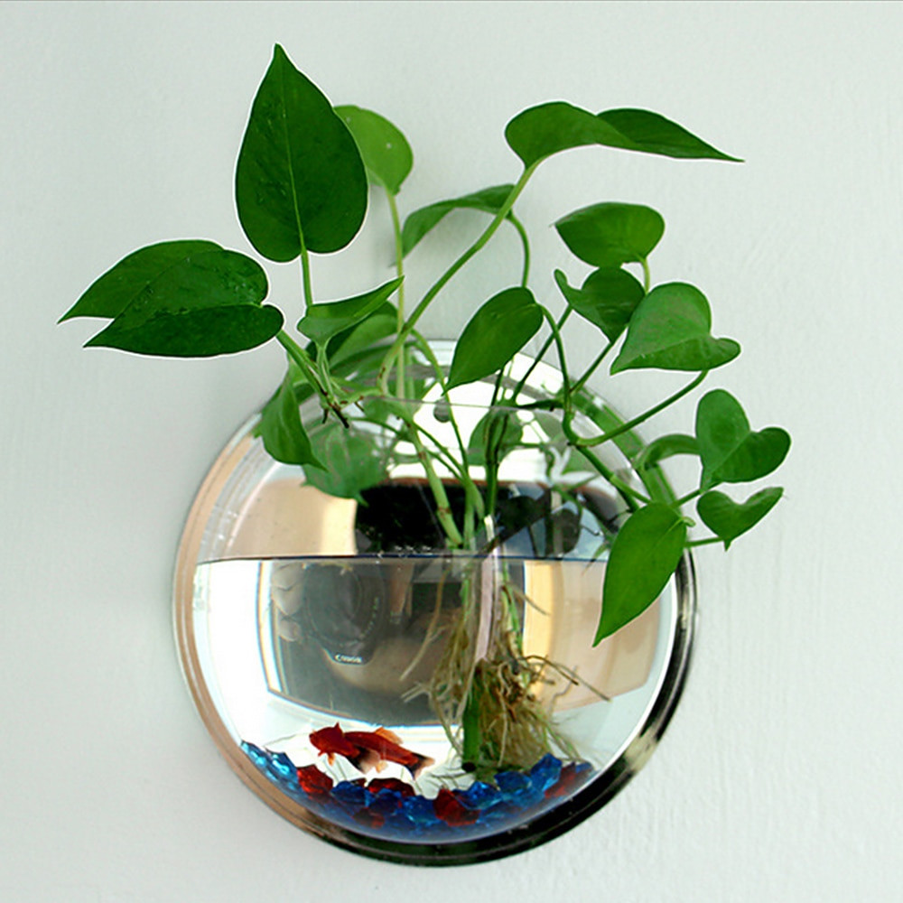20 Cute Betta Fish Plant Vase 2024 free download betta fish plant vase of hot sale semicircular wall hanging glass plant flower vase within pot plant wall mounted hanging bubble bowl fish tank aquarium home art decor set home decoration