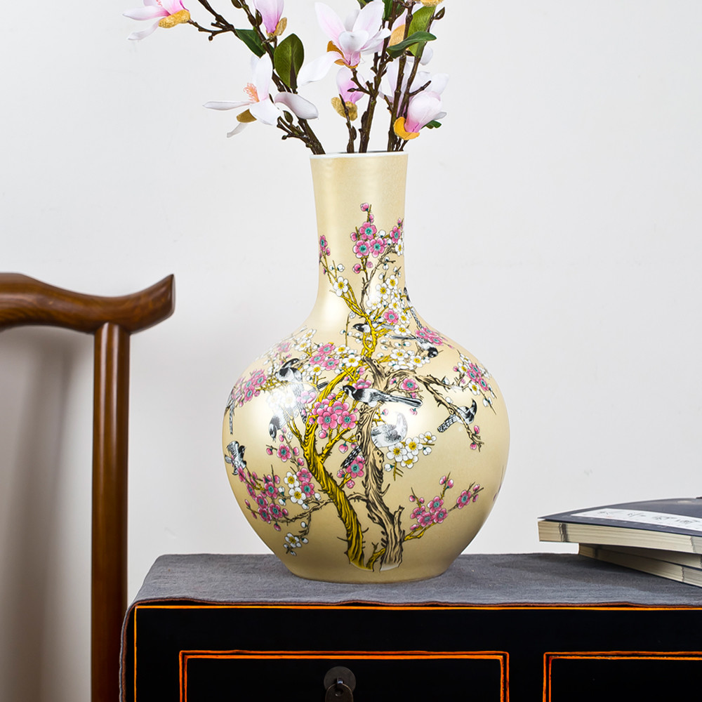 28 Unique Big Chinese Vase 2024 free download big chinese vase of aliexpress com buy traditional chinese ceramic vase for flowers with jingdezhen ceramic big vase new chinese style golden magpie plum large vase living room furnishing ar