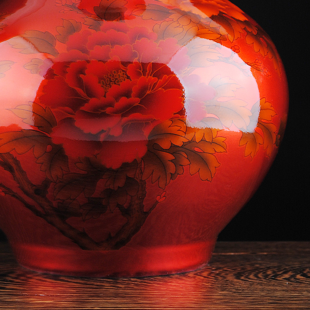 28 Unique Big Chinese Vase 2024 free download big chinese vase of chinese style crystal glaze ceramic red peony vase porcelain vases intended for chinese style crystal glaze ceramic red peony vase porcelain vases for artificial flower d