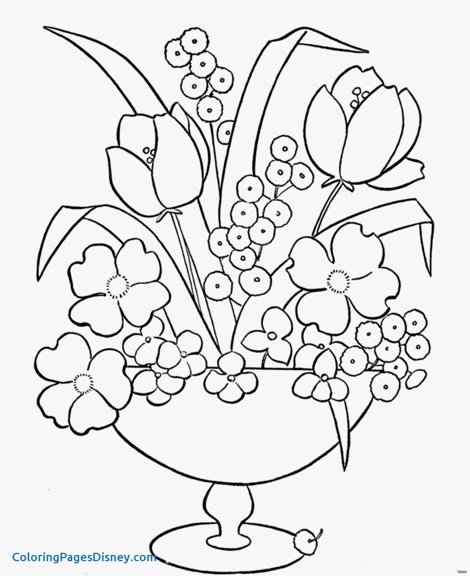21 Amazing Big Flower Vase with Flowers 2024 free download big flower vase with flowers of new flower coloring sheet design for awesome flower coloring sheet gallery 3f coloring pages vase lovely cool vases flower vase coloring