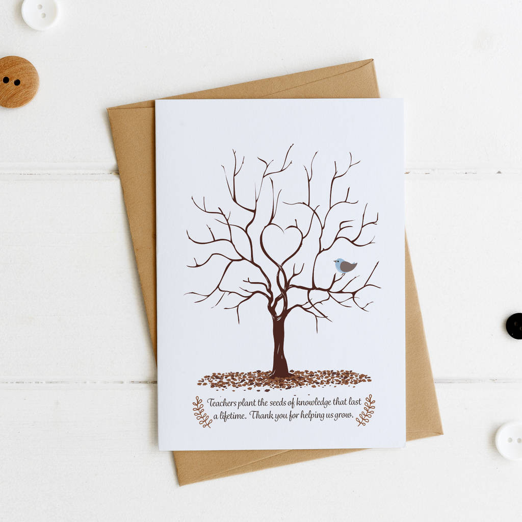 18 Wonderful Birch Bark Vases for Sale 2024 free download birch bark vases for sale of teacher tree thank you card by intwine design notonthehighstreet com within teacher tree thank you card