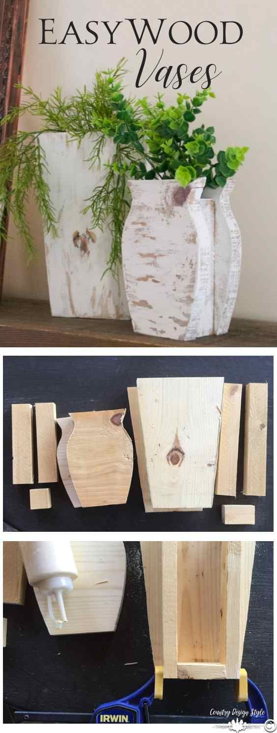 14 Unique Birch Wood Vase 2024 free download birch wood vase of how these diy wood vases kept me out of trouble glass holders diy with diy wood vases made easily from scrap wood add a glass holder inside from fresh flowers country desi