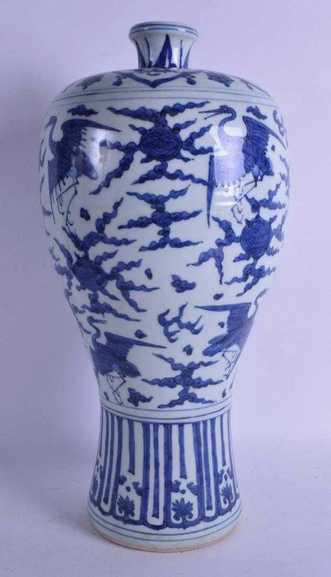 17 Nice Bird Vase White 2024 free download bird vase white of large chinese blue and white meiping vase in 45 3