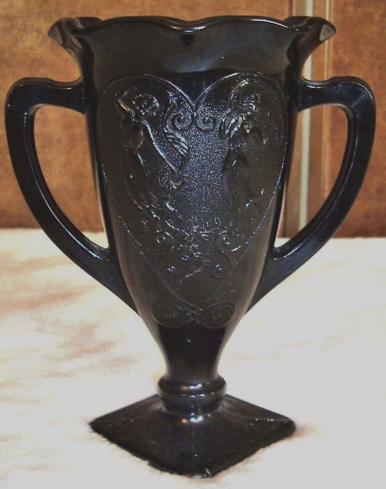 24 Great Black Amethyst Vase with Handles 2024 free download black amethyst vase with handles of black amethyst glass two handled ruffle vase w heart couple with regard to black amethyst glass two handled ruffle vase w heart couple design unknown
