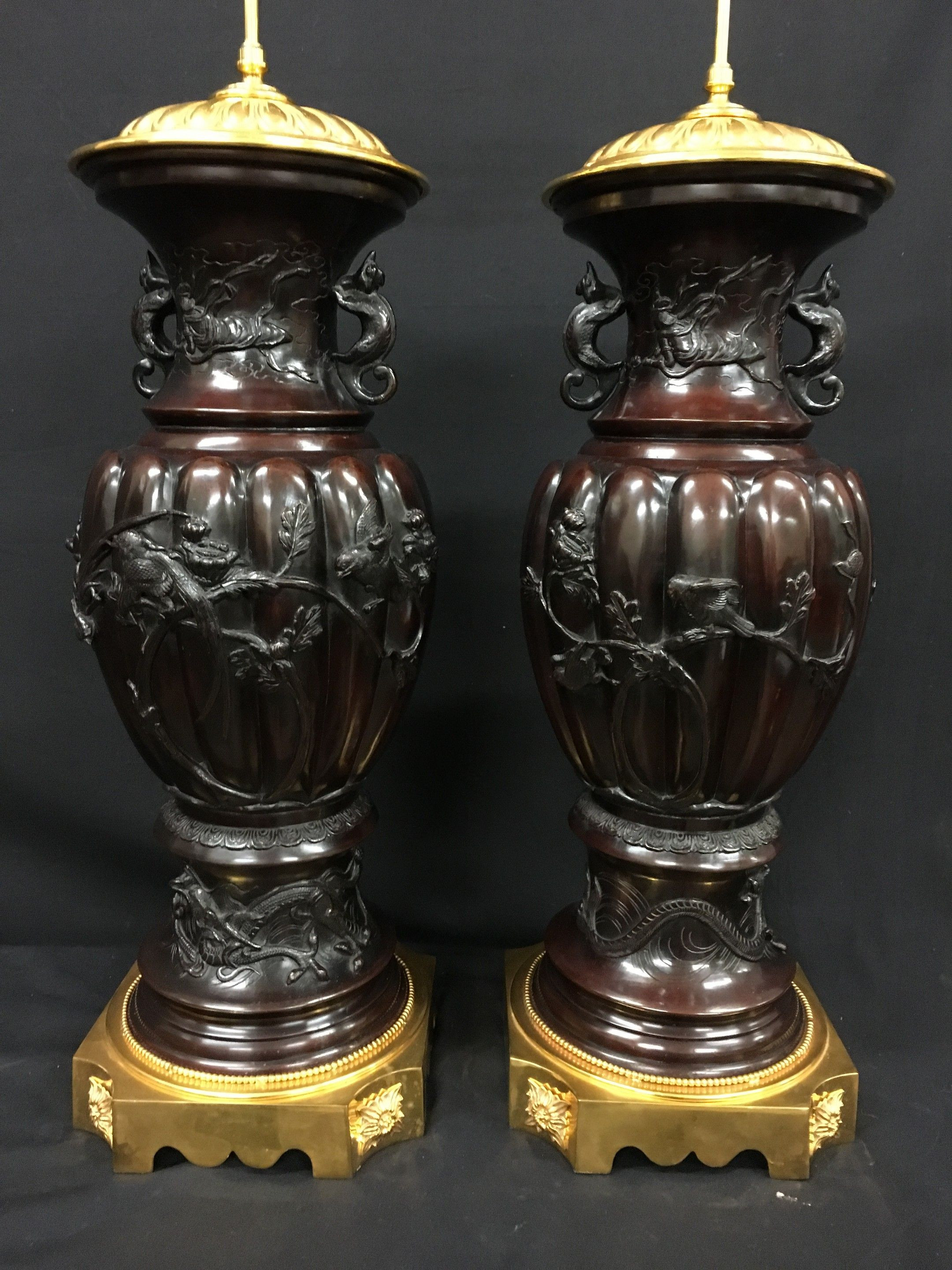 23 Fashionable Black and White Large Vase 2024 free download black and white large vase of antique japanese vases the uks premier antiques portal online with regard to pair large japanese bronze vases lamps