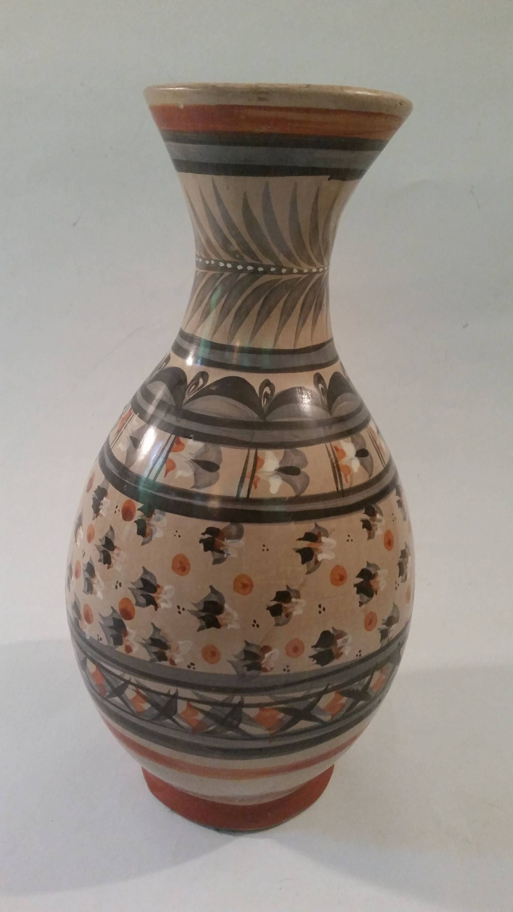 22 Stylish Blue and Brown Ceramic Vase 2024 free download blue and brown ceramic vase of vintage mexican ceramic vase large hand painted clay vessel tonala with vintage mexican ceramic vase large hand painted clay vessel tonala pottery mexican home