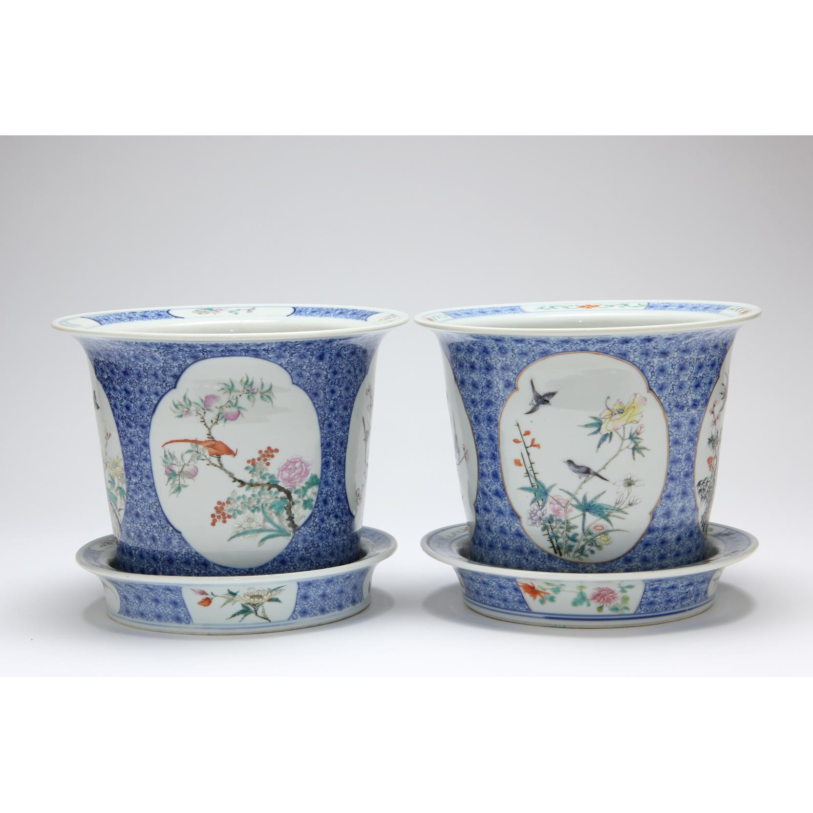 22 Great Blue and White Chinese Vase 2024 free download blue and white chinese vase of near pair of chinese porcelain jardinieres with underplates in view all 9 images