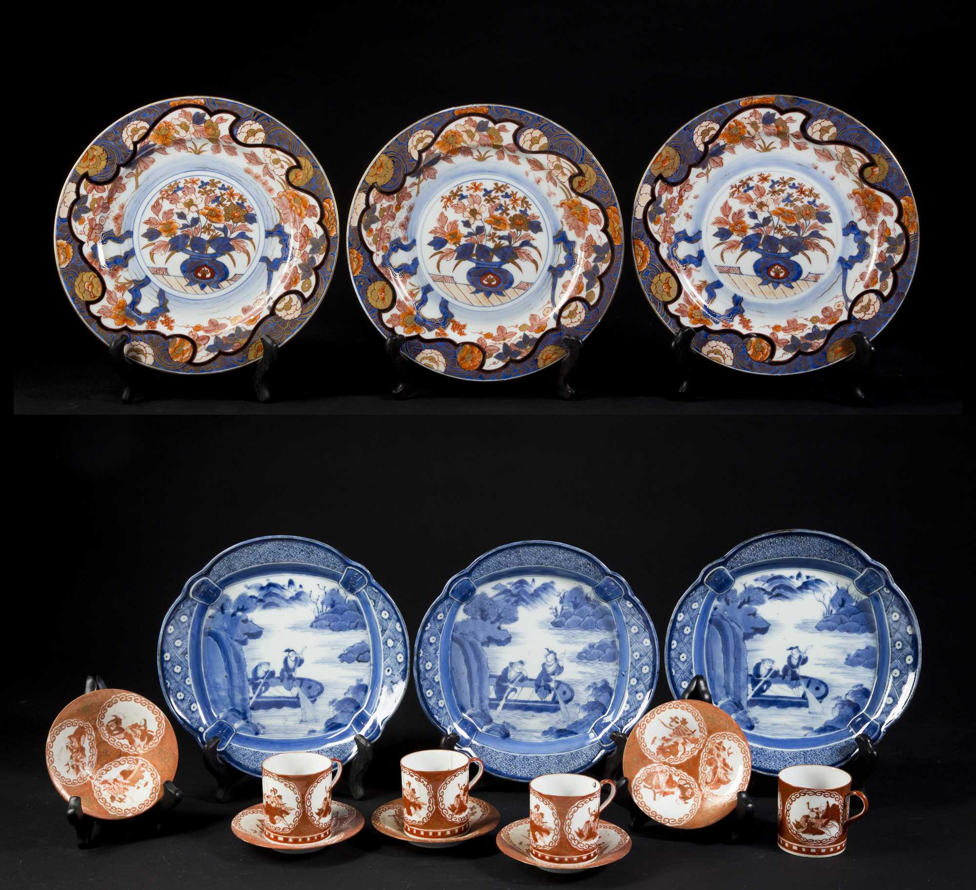 22 Great Blue and White Chinese Vase 2024 free download blue and white chinese vase of two sets of chinese porcelain plates pertaining to a46 lot152d 0 max