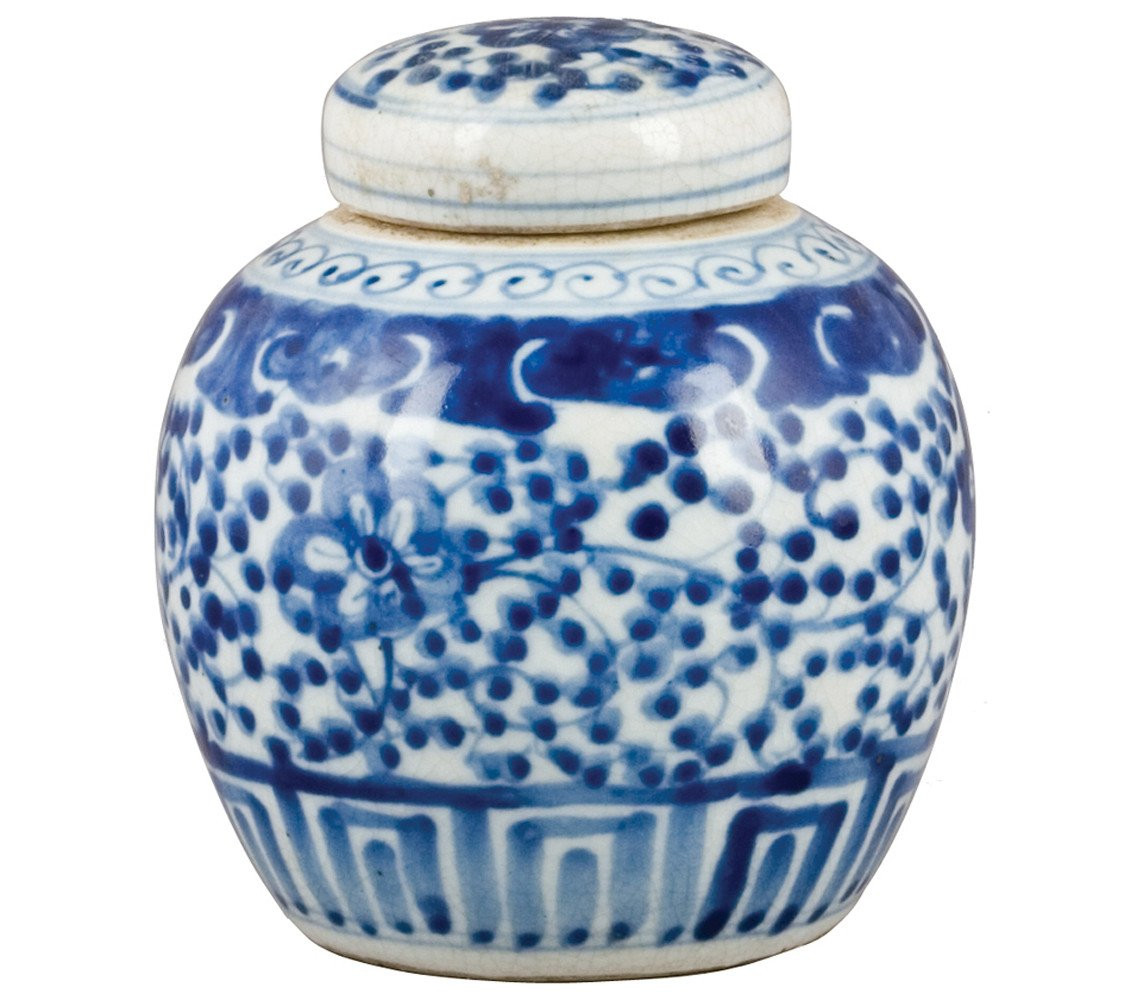 16 Best Blue and White Pottery Vases 2024 free download blue and white pottery vases of small blue and white chinese porcelain ginger jar the pink pagoda intended for blue and white melon jar with flower and vine motif ceramic od the