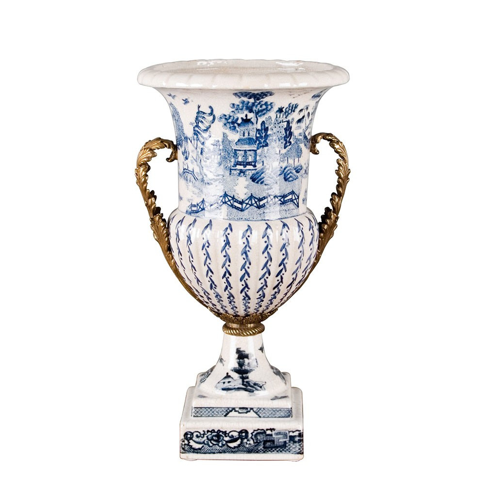 18 Fashionable Blue and White Urn Vases 2024 free download blue and white urn vases of porcelain trophy vase blue white bronze brass burl 14047 intended for porcelain trophy vase blue white