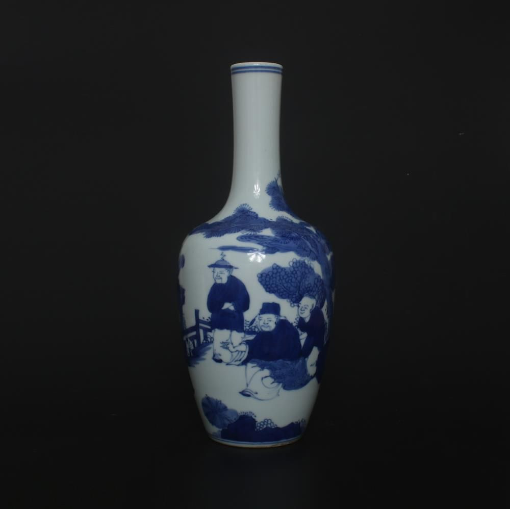 blue and white vases ebay of superb antique chinese porcelain blue and white vase figures within ad superb antique chinese porcelain blue and white vase figures http