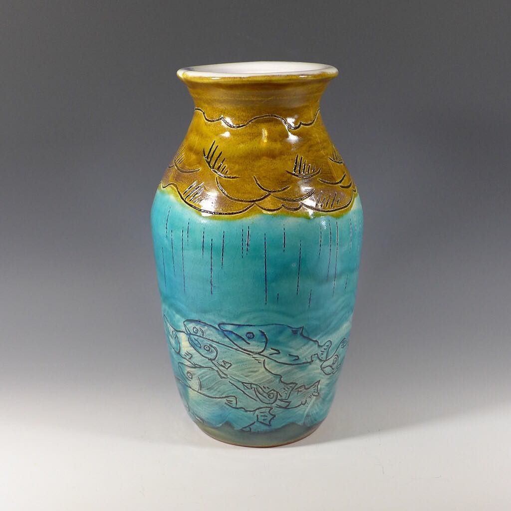26 Best Blue Terracotta Vase 2024 free download blue terracotta vase of another firing of terracotta down here is a vase with migrating intended for another firing of terracotta down here is a vase with migrating salmon sgraffito