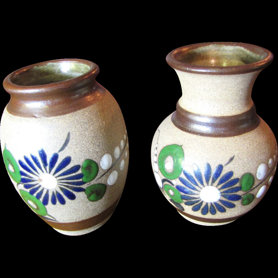 blue willow vase of mexican dinnerware castrophotos inside nice pair of hand made mexican pottery small vases from