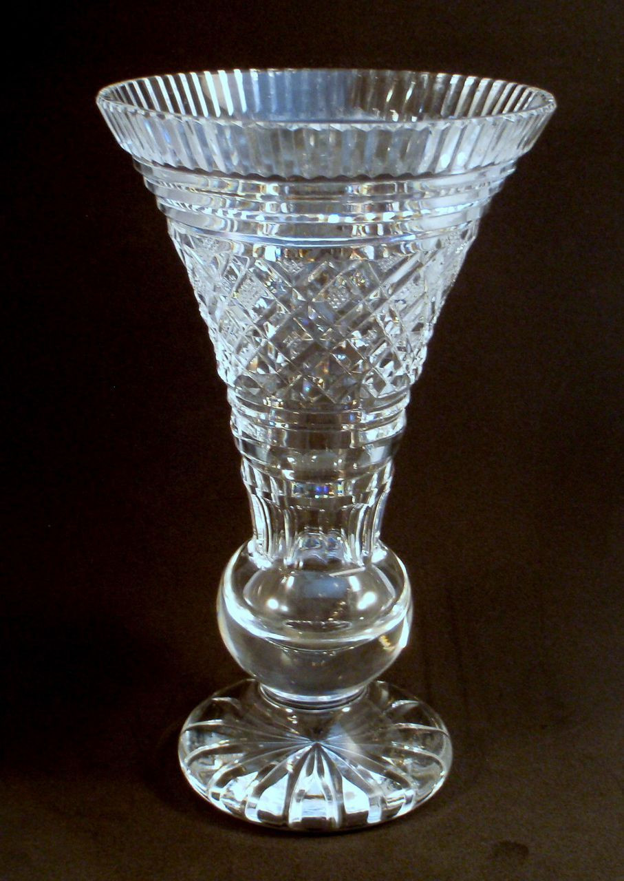 bohemian cut crystal vase of antique crystal vases photos rp lead crystal bohemia vase ebay pertaining to antique crystal vases image waterford crystal signed trumpet vase from charmed life of antique crystal vases