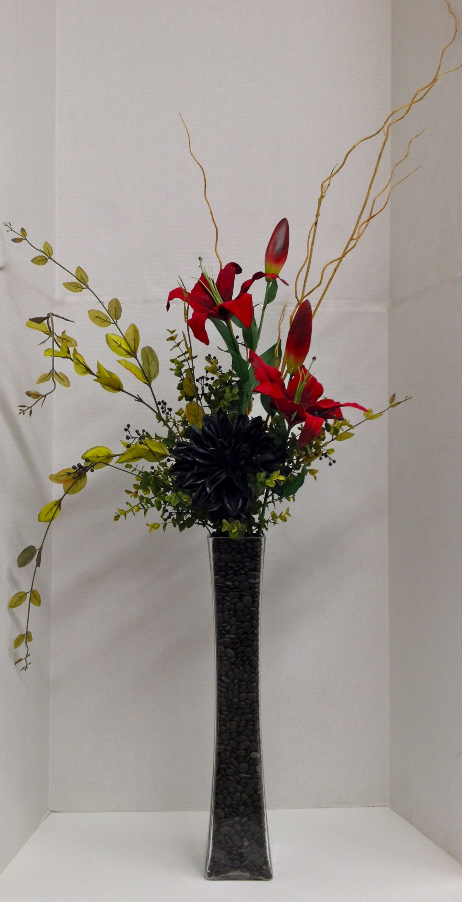 12 Amazing Branches for Large Vases 2024 free download branches for large vases of full of high drama arrangement black dahlia and red lilies with pertaining to full of high drama arrangement black dahlia and red lilies with willow branch and gr
