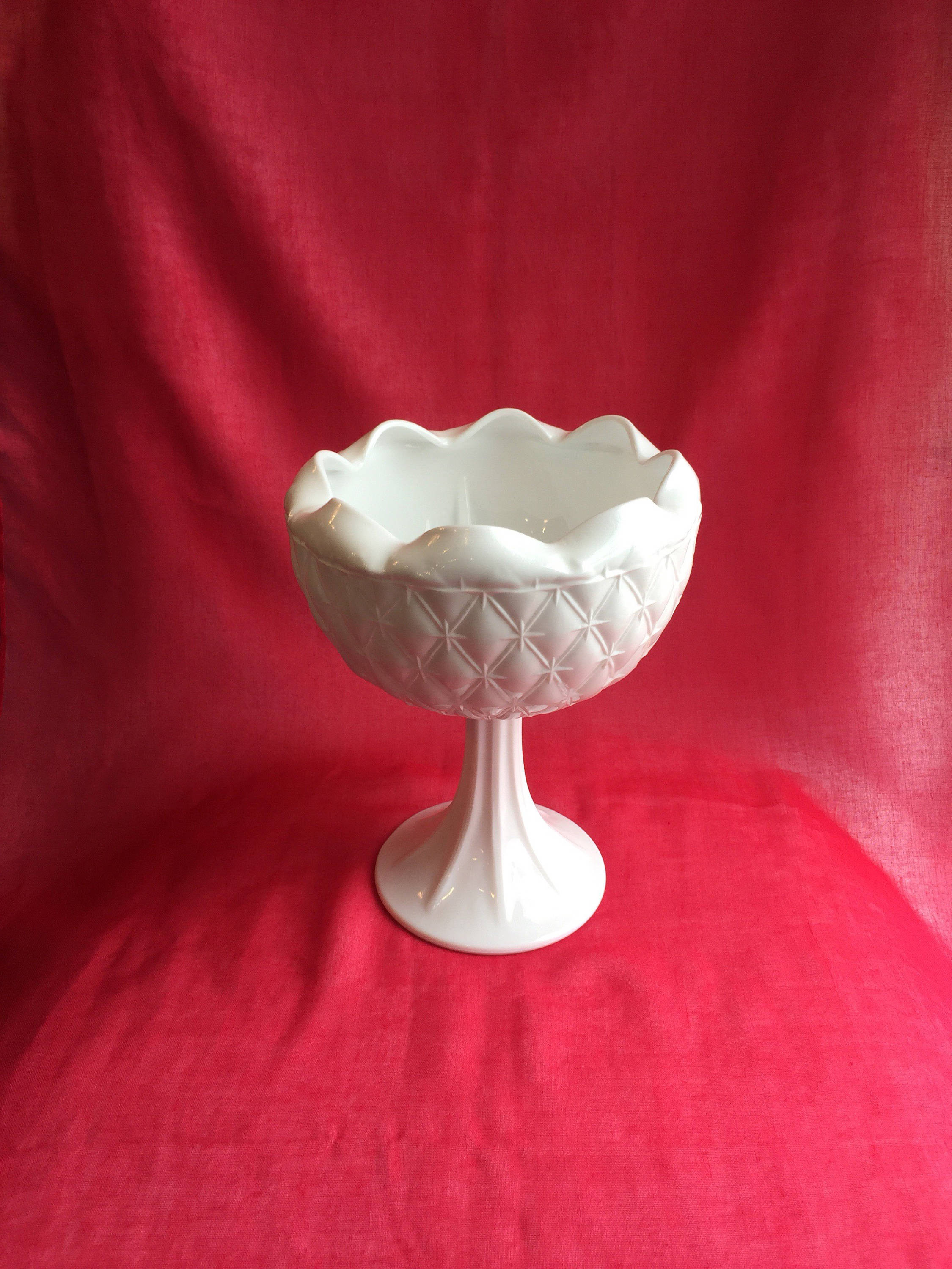 10 Perfect Brass Compote Vase 2024 free download brass compote vase of vintage white milk glass pedestal compote vase 2 available etsy regarding dc29fc294c28ezoom